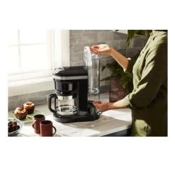 KitchenAid 12 Cup Drip Coffee Maker With Spiral Showerhead - Onyx Black (KCM1208OB) -Home Appliance Store 57971632efa367c54f0d654325ffd51374fc19ed5acf0168eb579afed35c0f0c