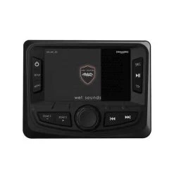 Wet Sounds WS-MC-20 Compact 2-Zone Media Receiver Source Unit With Bluetooth (WSMC20)