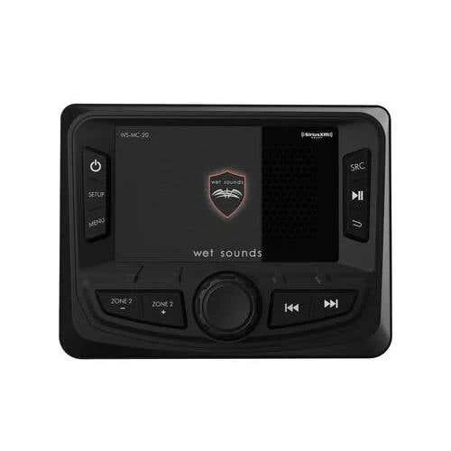 Wet Sounds WS-MC-20 Compact 2-Zone Media Receiver Source Unit With Bluetooth (WSMC20) 3 Wet Sounds WS-MC-20 Compact 2-Zone Media Receiver Source Unit With Bluetooth (WSMC20)