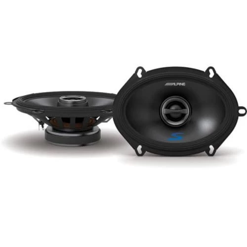 Alpine S-Series 5X7" 75 Watts RMS 4 Ohms 2-Way Coaxial Speakers - Pair (SS57) 3 Alpine S-Series 5X7" 75 Watts RMS 4 Ohms 2-Way Coaxial Speakers - Pair (SS57)