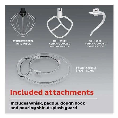 Instant Pot SM1600 6.3Qt Stand Mixer - Black (140-1566-01) 9 Instant Pot SM1600 6.3Qt Stand Mixer - Black (140-1566-01) - Image 7