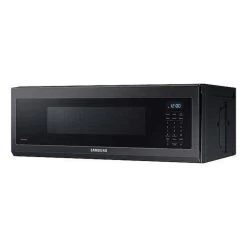 Samsung 1.1 Cu. Ft Low Profile Over The Range Microwave With 400 CFM - Black Stainless Steel (ME11A7510DG/AC) -Home Appliance Store 60e054c1da98bc198ee2e31132edffbb42fae7061fab9604c8524c2f75044d6f