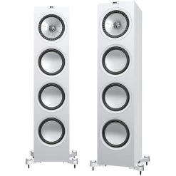 KEF Hifi Uni-Q Floor Standing Loudspeakers - White (Q950WH)