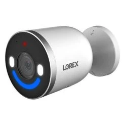 Lorex 4K Spotlight Indoor / Outdoor Wi-Fi 6 Security Camera (White) (W881AAD-F)