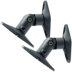 Peerless-AV Universal Speaker Mounts (up To 8lbs) - Pair - Black (PSP2)