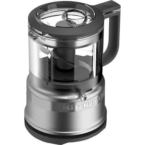 KitchenAid 3.5 Cup Mini Food Processor - Contour Silver (KFC3516CU) 4 KitchenAid 3.5 Cup Mini Food Processor - Contour Silver (KFC3516CU) - Image 2