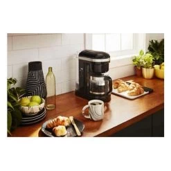 KitchenAid 12 Cup Drip Coffee Maker With Spiral Showerhead - Onyx Black (KCM1208OB) -Home Appliance Store 657055226b4726b358df843e4c791dc80ebd3705a8e5a83acab388326c0bf118