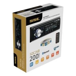Sound Storm Labs Single-Din Bluetooth AM / FM / MP3 CD Receiver (SLSDC26B) -Home Appliance Store 6727fe4bbfd16250cbe0050c495b160f8013eb1ab5523fe20be7b0b2b54d7115