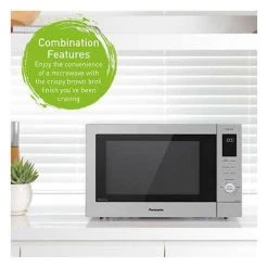 Panasonic NNCD87KS 4-in-1 Combination Oven With Microwave, Air Fry, Broil, And Convection Bake - Stainless Steel (NNCD87KS) 15 Panasonic NNCD87KS 4-in-1 Combination Oven With Microwave, Air Fry, Broil, And Convection Bake - Stainless Steel (NNCD87KS) -Home Appliance Store 68a35f83a7f85f06713ae2d905a63e04cb8fc2ae91780f72902e44ad12c28a00