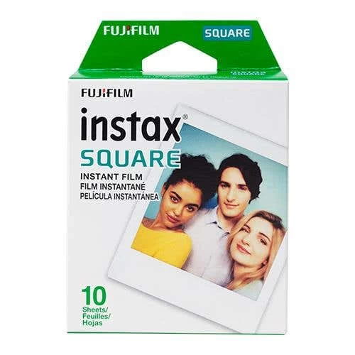 Fujifilm Instax Square Film - 10 Exposures - White Border (600018510) 3 Fujifilm Instax Square Film - 10 Exposures - White Border (600018510)