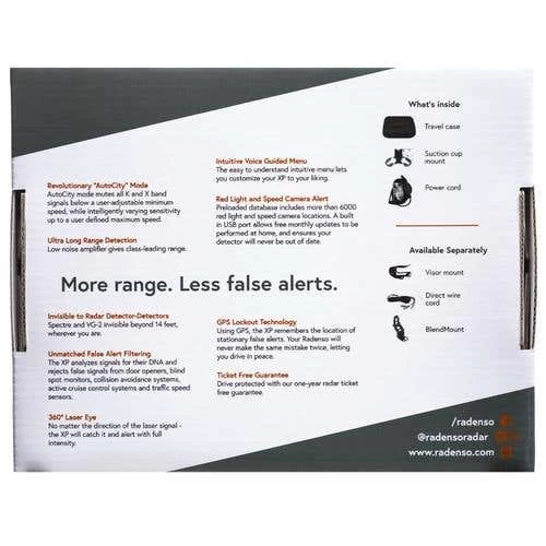 Radenso XP Radar And Laser Detector (XP) 8 Radenso XP Radar And Laser Detector (XP) - Image 6