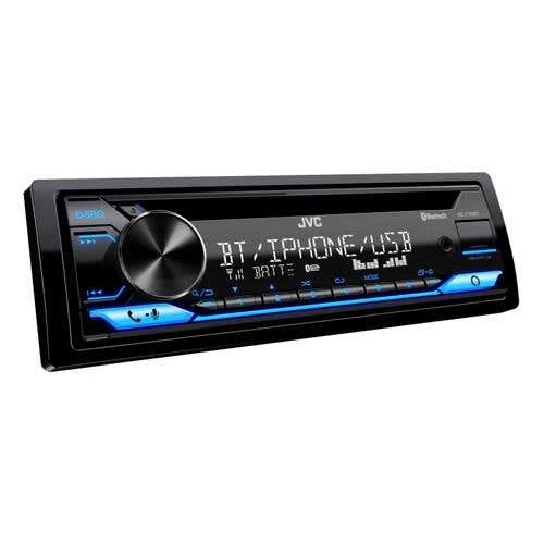 JVC Single Din CD, Bluetooth And USB In-Dash Receiver With Alexa Voice Assistant Compatibility (KDT720BT) 4 JVC Single Din CD, Bluetooth And USB In-Dash Receiver With Alexa Voice Assistant Compatibility (KDT720BT) - Image 2