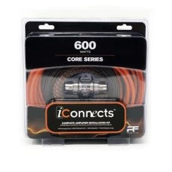 IConnects Core Series Complete Amplifier Installation Kit - 600 Watts (ICCORE600)