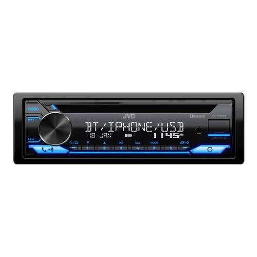 JVC Single Din CD, Bluetooth And USB In-Dash Receiver With Alexa Voice Assistant Compatibility (KDT720BT) 3 JVC Single Din CD, Bluetooth And USB In-Dash Receiver With Alexa Voice Assistant Compatibility (KDT720BT)
