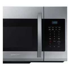 Samsung 1.7 Cu. Ft. Over-The-Range Microwave - Stainless Steel (ME17R7011ES/AC) -Home Appliance Store 760045c4c9b07a2fc0da1dd3f3818fb6add15e48e6ccef87dc55018dd8a41bd3