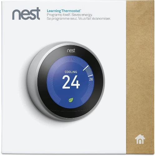 Google Nest Smart Home Learning Thermostat - 3rd Generation (T3007EF) 8 Google Nest Smart Home Learning Thermostat - 3rd Generation (T3007EF) - Image 6