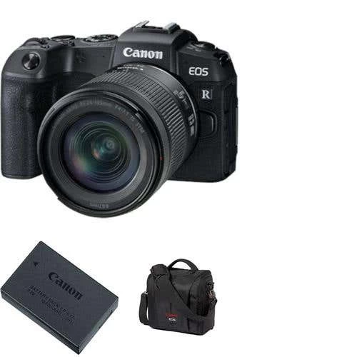 Canon® Canon EOS RP 26.2MP Mirrorless Camera W/ Lens Kit+Canon LPE17 Li-Ion Battery Pack+Canon 800SR DSLR And Accessory Bag (PKG90065) 3 Canon® Canon EOS RP 26.2MP Mirrorless Camera W/ Lens Kit+Canon LPE17 Li-Ion Battery Pack+Canon 800SR DSLR And Accessory Bag (PKG90065)
