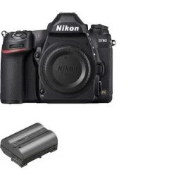 Nikon D780 24.5MP 4K UHD FX-Format DSLR Camera - Body Only+Nikon Rechargeable Li-ion Battery EN-EL15c (PKG90199)
