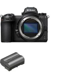 Nikon Z 6II 24.5MP Mirrorless Camera - Body Only+ Nikon Rechargeable Li-ion Battery EN-EL15c (PKG90211)