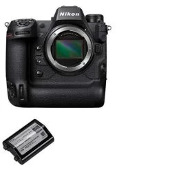 NIKON Z 9 Mirrorless Digital Camera - Body Only+Nikon EN-EL18d Rechargeable Lithium-ion Battery (PKG90216)