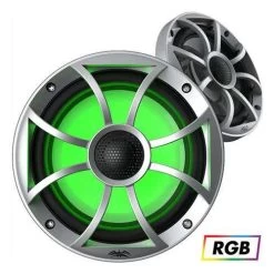Wet Sounds 6.5" High Output 60 Watts At 4 Ohms Component Style RGB Marine Coaxial Speakers - Silver (OEM65ICSRGB) -Home Appliance Store 7d305a9151b31abb3b56b9c974b791f129a402730bc2e023b15525b99bcc33f1