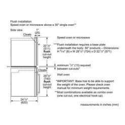 Bosch 500 Series 1.6 Cu.ft 950 W Built-In Microwave Oven - Stainless Steel (HMB50152UC) 7 Bosch 500 Series 1.6 Cu.ft 950 W Built-In Microwave Oven - Stainless Steel (HMB50152UC) -Home Appliance Store 7d7098a5defcc7a599b9546b4590449a4a7d8317f2c565985cebce54eda96f95