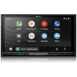 Pioneer In-Dash 7" WVGA Capacitive Touchscreen Display Navigation And AV Receiver (AVICW8600NEX)