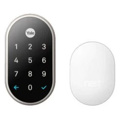 Google Nest X Yale Wi-Fi Smart Lock With Nest Connect - Satin Nickel (RBYRD540WV619) -Home Appliance Store 7ea2d143ac590effc3a784acbea400f71ac4fb2727cfbc6e58ab10f124fdd8a6
