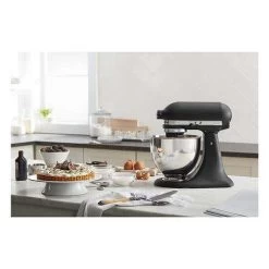 KitchenAid Artisan Series 5 Quart Tilt-Head Stand Mixer - Cast Iron Black (KSM150PSBK) -Home Appliance Store 801eab98a7df6f1e73d536ab3b4073de97e64017a8ca8bc8987a4622664123b5