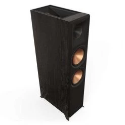 Klipsch Reference Premiere 2 Way Dual 8" Floorstanding Speaker With Atmos Module - Single - Black (RP8060FABII)