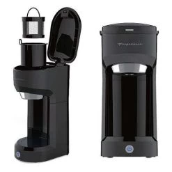 Frigidaire Retro Single Cup Coffee Maker - Black (ECMK088BLACK) -Home Appliance Store 81f9d338a6a46bd1e962fcafc72f20376e01bf4fa5792eb8661bfc30f57baa0b