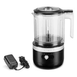 KitchenAid Cordless 5 Cup Food Chopper - Black Matte (KFCB519BM) -Home Appliance Store 81fcf4e2a9a42817a0539e61de032bd14b46b1a1a12962332110daf3cc7517f8