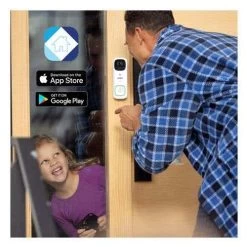 Lorex 2K Wireless Doorbell Battery-Operated - White (B463AJD-F) -Home Appliance Store 82961d9268ca4ec7dead471c52797da232f40e86927f59b90f1063f9a45dcb9f