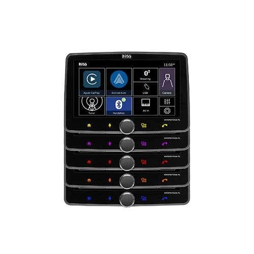 BOSS Audio Systems 7" 1-Din MECH-LESS Multimedia Player With Bluetooth AM / FM Apple CarPlay Android Auto (BSBVCP9700A-FL) 4 BOSS Audio Systems 7" 1-Din MECH-LESS Multimedia Player With Bluetooth AM / FM Apple CarPlay Android Auto (BSBVCP9700A-FL) - Image 2