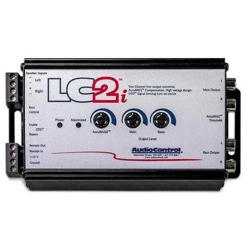 Audio Control LC2i Active 2 Channel Converter With AccuBASS (LC2I) 3 Audio Control LC2i Active 2 Channel Converter With AccuBASS (LC2I)