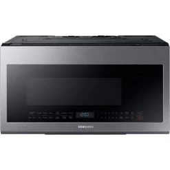 Samsung 2.1 Cu. Ft. Over The Range Microwave With Glass Touch Bottom Control- Stainless Steel (ME21M706BAS/AC)