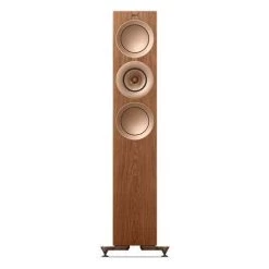 KEF R Series R7 Meta Floor Standing Speaker (Single) - Walnut Brown (R7MWA)