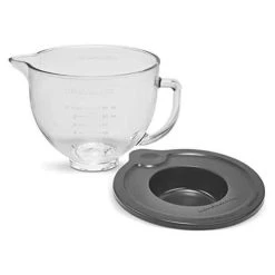 KitchenAid 5 Quart Tilt-Head Glass Bowl With Measurement Markings & Lid (KSM5GB) -Home Appliance Store 89dbadb09b1bd44294cd737cf4bd50a60838e4f203e7c9aa19b3cf4d0789bb38