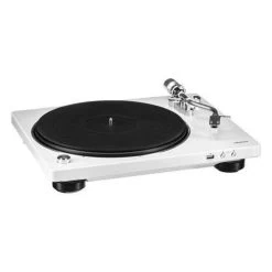 Denon DP-450USB Hi-Fi Belt-driven Stereo Turntable - White (DP450USBWHT)
