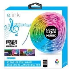 Elink 80 RGB LED Light Strip W / Music Sync (EK0162)