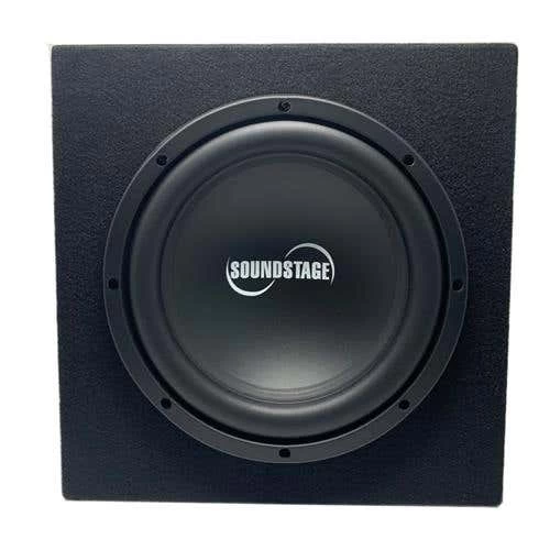 Soundstage Single 12" 200 Watts Single Enclosed Subwoofer With Built-in Amplifier (SS112PP) 4 Soundstage Single 12" 200 Watts Single Enclosed Subwoofer With Built-in Amplifier (SS112PP) - Image 2