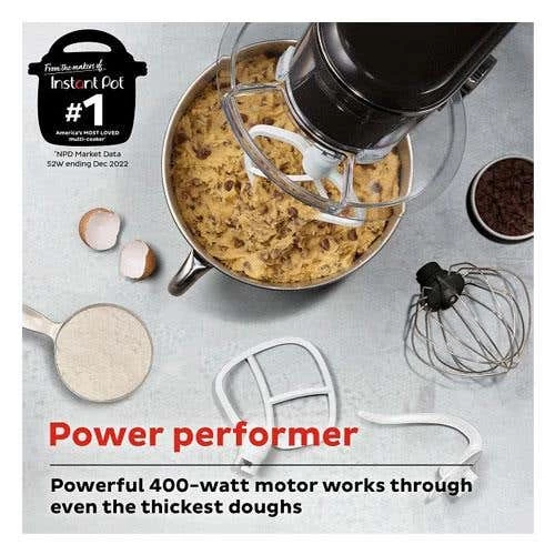 Instant Pot SM1600 6.3Qt Stand Mixer - Black (140-1566-01) 8 Instant Pot SM1600 6.3Qt Stand Mixer - Black (140-1566-01) - Image 6