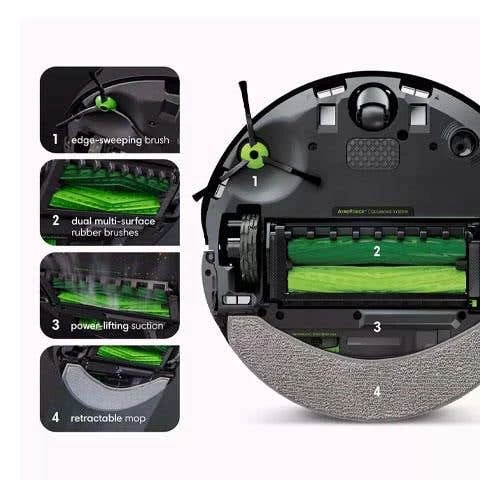 IRobot Roomba Combo J7+ Robot Vacuum And Mop (C755020) 5 IRobot Roomba Combo J7+ Robot Vacuum And Mop (C755020) - Image 3