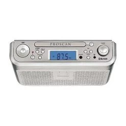 Sylvania Proscan Under Counter Bluetooth FM Clock Radio With CD Player (PKCR2713AM)