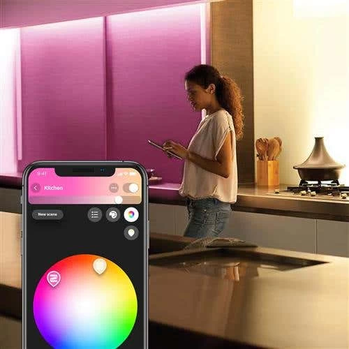 Philips Hue LED Lightstrip Plus With Bluetooth - 2 Meters (555318) 4 Philips Hue LED Lightstrip Plus With Bluetooth - 2 Meters (555318) - Image 2