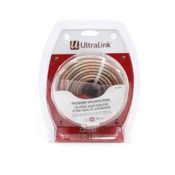 Ultralink Caliber Premium Speaker Wire 12AWG With Pins - 50 Feet (ULS1250)