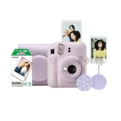 Fujifilm Instax Mini 12 Instant Camera Gift Set - Lilac Purple (600023522)
