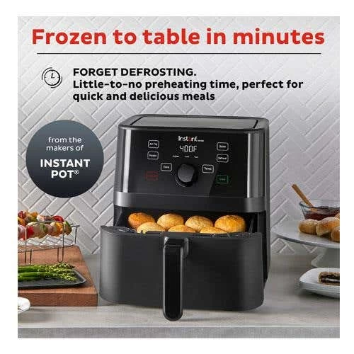Instant Vortex 5.7Qt Air Fryer (140-3082-01) 4 Instant Vortex 5.7Qt Air Fryer (140-3082-01) - Image 2