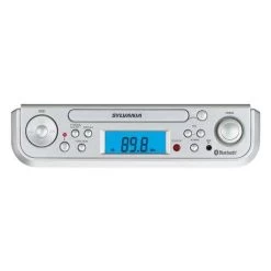 Sylvania Under The Counter Bluetooth AM Clock Radio With CD Player (SKCR2713-AM) -Home Appliance Store 9ab221666a7b238e82c1e82c5e39f3c463e68918c5618d6a59e6b9966fecac3d
