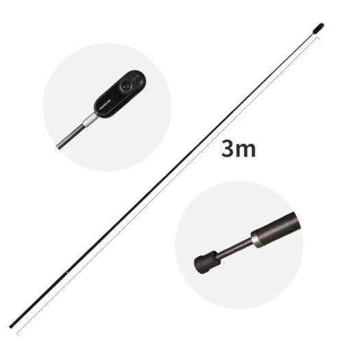 Insta360 Extended Edition 10 Foot Long Selfie Stick For ONE X And ONE (DINEESS/A) 4 Insta360 Extended Edition 10 Foot Long Selfie Stick For ONE X And ONE (DINEESS/A) - Image 2
